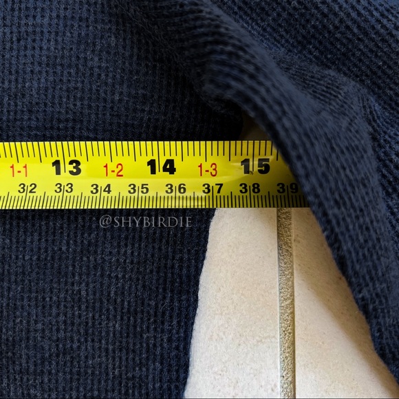 NWT GAP Thermal Crew / Waffle Long Sleeve T-Shirt - Picture 8 of 13